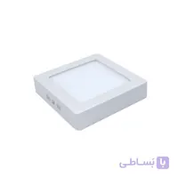پنل سقفی 6 وات سیلور لایت مدل مربع روکار