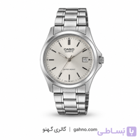 ساعت مچی زنانه کاسیو (Casio) کوارتز نقرهای بند استیل