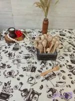 قاشق عسل چوبی