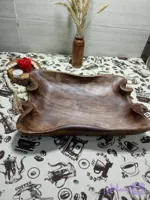 میوه خوری چوبی ازجنس چوب گردو دست ساز تک نسخه
