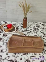 اردوخوری سه خونه چوبی ازجنس چوب گردو