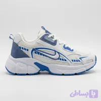 کتونی نایک V5K مردانه سفید آبی | Nike V5K White Blue ABC | سایزبندی 41 تا 44 - ایران کتونی