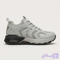 کفش تریل و کوهنوردی مردانه اسکیچرز مکس پروتکت نیم‌ساق رنگ طوسی - ایران کتونی