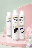 اسپری دئودورانت زنانه داو (Dove) مدل کرم‌دار