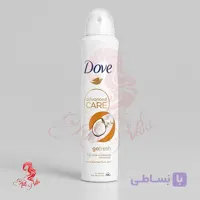 اسپری ضدتعریق داو حجم 250 میلی‌ مدل Coconut 72H