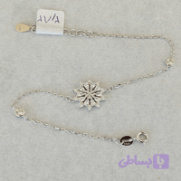 دستبند نقره مدل دانه برف (Snowflake)