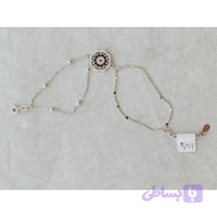 دستبند نقره طرح ماندالا (Mandala Slave Bracelet)