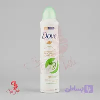 اسپری ضد تعریق زنانه داو با رایحه خیار و چای سبز مدل Go Fresh حجم 250 میلی