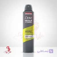 اسپری 48 ساعته مردانه داو مدل Sport Active+Fresh حجم 150 میلی‌لیتر