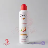 اسپری دئودورانت داو Dove زنانه مدل Go Fresh رایحه سیب و برگ چای حجم 250 میل