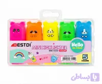 هایلایتر ۶ عددی مدل hello