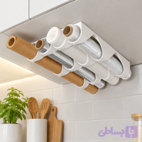 ارگانایزر کابینتی رول‌های مصرفی (Under-Cabinet Dispenser)