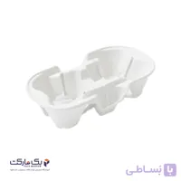 هولدر 2 عددی شانه تخم مرغی سفید