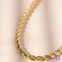 گردنبند زنانه رنگ ثابت ضد حساسیت طنابی