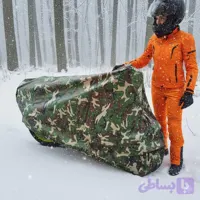چادر موتور سیکلت ساکا مدل ارتشی مناسب برای موتورسیکلت دینو لئوپارد 250