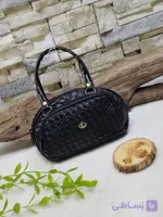 کیف پول زنانه دستی 3 زیپ کار مشهد طرح (A wallet01)