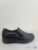 کفش طبی زنانه چرم با پد خارپاشنه طرح (p shoes 06)