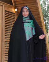 چادر مشکی ساده سنتی پارچه کرپ