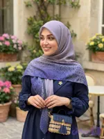 روسری نخی طرح شصت و چهارم