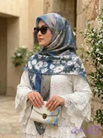 روسری نخی طرح شصت و ششم
