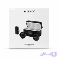 میکروفن بی‌ سیم یقه‌ ای نوکسو مدل MC‑N2 با درگاه اتصال USB‑C