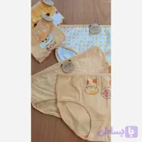 شورت عروسکی تمام نخ وارداتی ضد حساسیت فری سایز طرح گوگولی