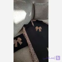 ست راحتی دورس دونخ زنانه فری سایز طرح دار سایز 38 تا 44