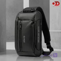کیف بادی بگ سایز بزرگ اسپرت طرح چرم مدل قفل دار ترند استایل خیابانی