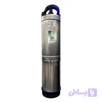 کفکش دوجداره آریا پمپ تک 100متری1/4-1 اینچ خروجی بالا ARYA PUMP TAK تمام استیل