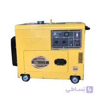 موتوربرق 6/5کیلووات دیزل سایلنت ورما تکفاز