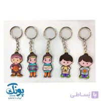 جاکلیدی دخترانه چوبی طرح مهدوی