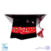 کلاه فارغ تحصیلی طرح ستاره طلایی