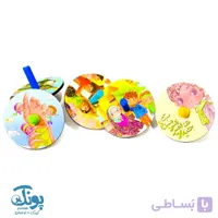 فرفره چوبی طرح غدیر بسته ۱۰ عددی