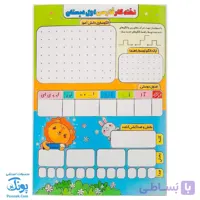 تخته کار فارسی دوم لمینت وایت بردی سلام