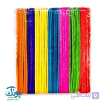 چوب بستنی رنگی رنگی الف