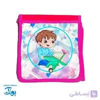 کیف مهدوی مذهبی دوشی برزنتی دخترانه دو جیب (طرح رندوم)