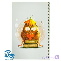 دفتر مشق ۴۰ برگ حاشیه دار فانتزی پسرانه الفبا
