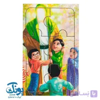 پازل چوبی مذهبی طرح غدیر