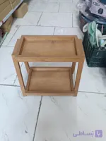 استند 2طبقه چوبی