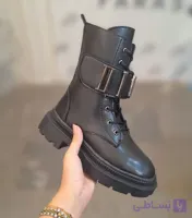 نیم بوت زنانه طرح دیور جلو بند و بغل زیپ سبک و راحت