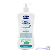 شامپو بدن پمپی چیکو protectionآبی 500میل Chicco