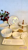 سرویس پذیرایی لاسترصدفی ۱۲ تکه