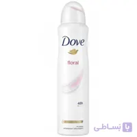 ضد تعریق داو فلورال Dove Floral Anti-perspirant Deodorant Spray with ¼ moisturising cream for 48 hours of protection
