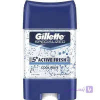 مام ژیلت دانه دار ضدتعریق مردانه Gillette Specialized Active Fresh Cool Wave