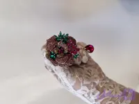 سنجاق سینه گل