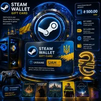 خرید گیفت کارت استیم والت اوکراین | Steam Wallet Gift Card Ukraine