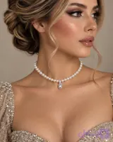 گردنبند جواهری مروارید