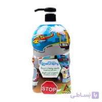 شامپو کودک ناتروفی naturaphy با رایحه میوه ای بلوبری و آلوئه ورا حجم 1 لیتری