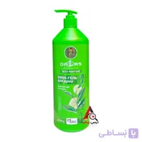 شامپو بدن معطر و کرمی دالاس Dalas با رایحه خیار و چای سبز حجم 1 لیتر