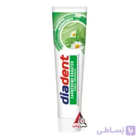 خمیردندان گیاهی دیادنت Diadent آلمان حاوی عصاره گیاهان معطر حجم 125 میل